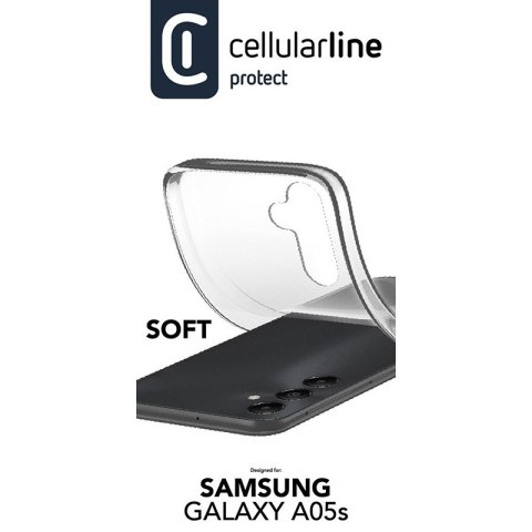 Cellularline Soft - Etui Samsung Galaxy A05s (przezroczysty) Cellularline Soft - Etui Samsung Galaxy A05s (przezroczysty)