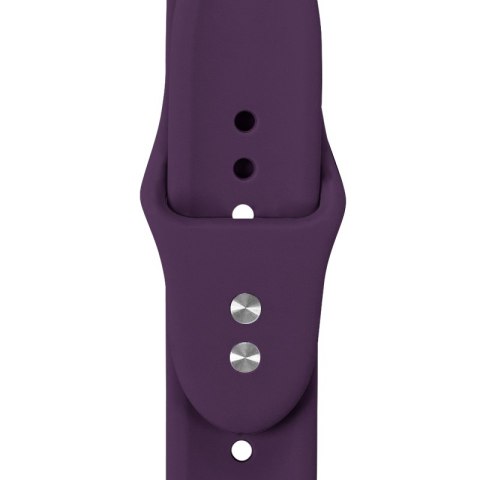 Crong Liquid - Pasek do Apple Watch 38/40/41/42 mm (śliwkowy) Crong Liquid - Pasek do Apple Watch 38/40/41/42 mm (śliwkowy)