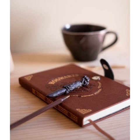 Harry Potter - Notatnik / Notes A5 z długopisem w kształcie różdżki Harry Potter - Notatnik / Notes A5 z długopisem w kształcie różdżki