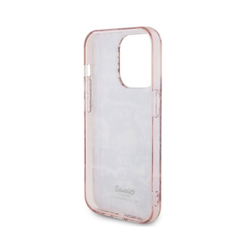 Hello Kitty IML Tags Graffiti - Etui iPhone 15 Pro (różowy) Hello Kitty IML Tags Graffiti - Etui iPhone 15 Pro (różowy)