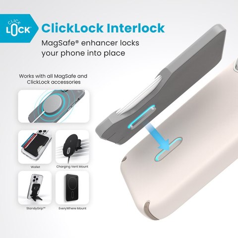 Speck Presidio2 Pro ClickLock & MagSafe - Etui iPhone 16 Pro (Bleached Bone / Heirloom Gold / Hazel Brown) Speck Presidio2 Pro ClickLock & MagSafe - Etui iPhone 16 Pro (Bleached Bone / Heirloom Gold / Hazel Brown)