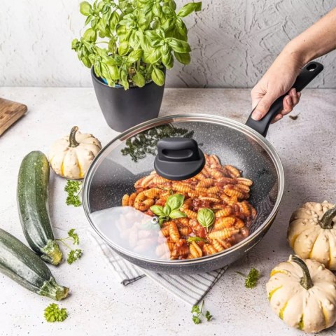 KLAUSBERG WOK MARMURKOWY Z POKRYWĄ KLAUSBERG 28cm KB-7668 KLAUSBERG WOK MARMURKOWY Z POKRYWĄ KLAUSBERG 28cm KB-7668