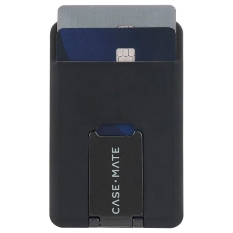 Case-Mate Magnetic 3 in 1 Wallet MagSafe - Portfel magnetyczny z funkcją standu (Black) Case-Mate Magnetic 3 in 1 Wallet MagSafe - Portfel magnetyczny z funkcją standu (Black)