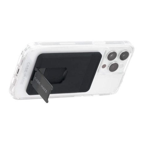 Case-Mate Magnetic 3 in 1 Wallet MagSafe - Portfel magnetyczny z funkcją standu (Black) Case-Mate Magnetic 3 in 1 Wallet MagSafe - Portfel magnetyczny z funkcją standu (Black)