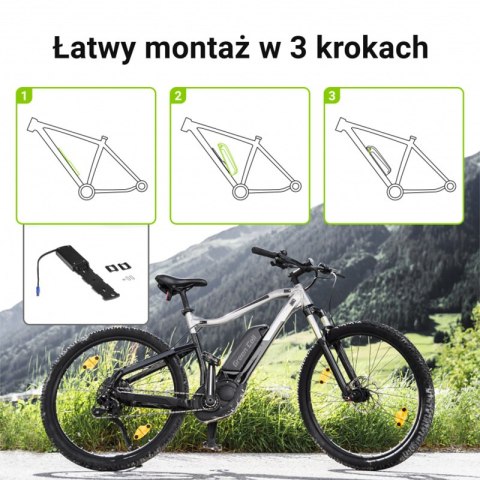 Green Cell - Bateria do roweru elektrycznego E-Bike z ładowarką 48V 18Ah 864Wh Li-Ion XLR 3 PIN Green Cell - Bateria do roweru elektrycznego E-Bike z ładowarką 48V 18Ah 864Wh Li-Ion XLR 3 PIN