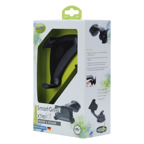 IGrip Universal Smart Grip'R x'tra Kit - Uniwersalny uchwyt samochodowy do smartfonów o szer. 56 - 81 mm / wys. 114 - 138 mm IGrip Universal Smart Grip'R x'tra Kit - Uniwersalny uchwyt samochodowy do smartfonów o szer. 56 - 81 mm / wys. 114 - 138 mm