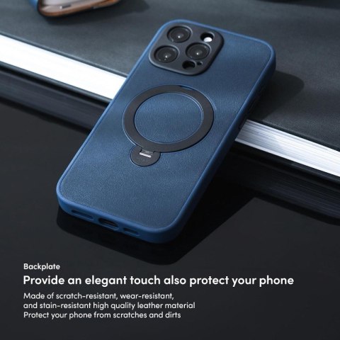 Moshi Kameleon MagSafe - Etui iPhone 16 Pro Max z funkcją podstawki (Midnight Blue) Moshi Kameleon MagSafe - Etui iPhone 16 Pro Max z funkcją podstawki (Midnight Blue)
