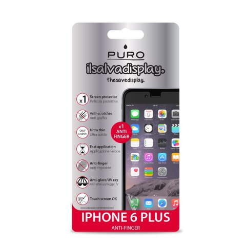 PURO Folia anti-finger na ekran iPhone 6s Plus / iPhone 6 Plus PURO Folia anti-finger na ekran iPhone 6s Plus / iPhone 6 Plus