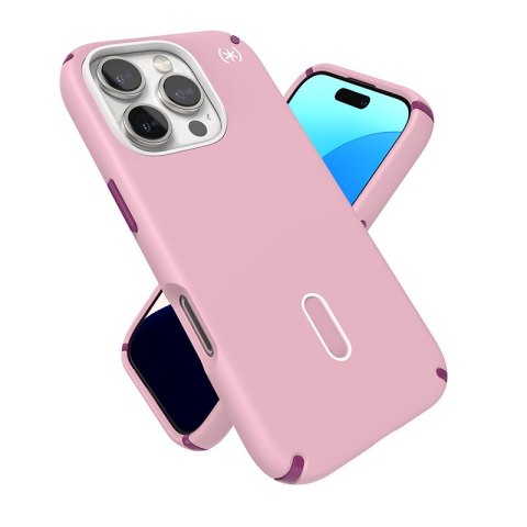 Speck Presidio2 Pro ClickLock & MagSafe - Etui iPhone 16 Pro (Wednesday Pink / Boysenberry Purple / White) Speck Presidio2 Pro ClickLock & MagSafe - Etui iPhone 16 Pro (Wednesday Pink / Boysenberry Purple / White)