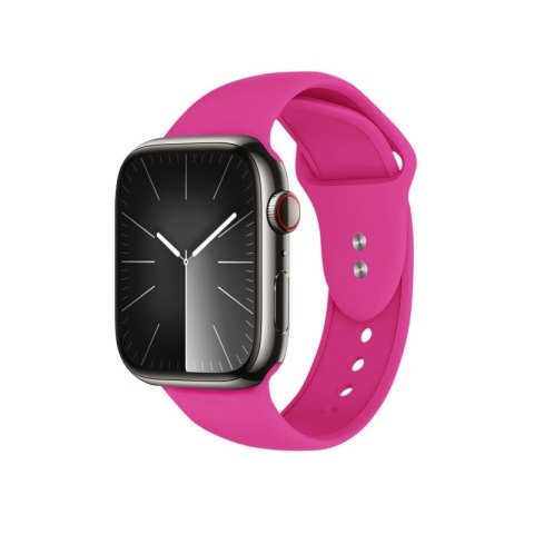 Crong Liquid - Pasek do Apple Watch 38/40/41/42 mm (różowy) Crong Liquid - Pasek do Apple Watch 38/40/41/42 mm (różowy)