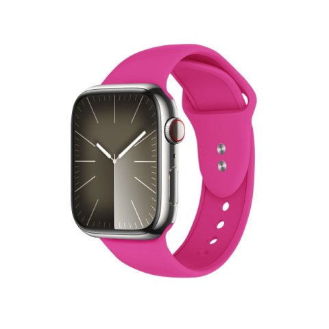 Crong Liquid - Pasek do Apple Watch 38/40/41/42 mm (różowy) Crong Liquid - Pasek do Apple Watch 38/40/41/42 mm (różowy)