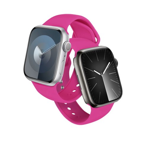 Crong Liquid - Pasek do Apple Watch 38/40/41/42 mm (różowy) Crong Liquid - Pasek do Apple Watch 38/40/41/42 mm (różowy)