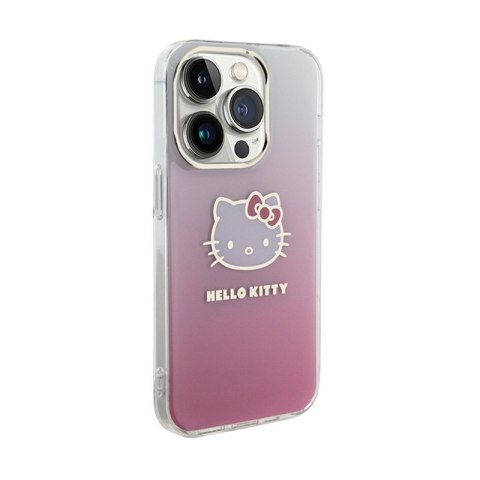 Hello Kitty IML Gradient Electrop Kitty Head - Etui iPhone 13 Pro (różowy) Hello Kitty IML Gradient Electrop Kitty Head - Etui iPhone 13 Pro (różowy)