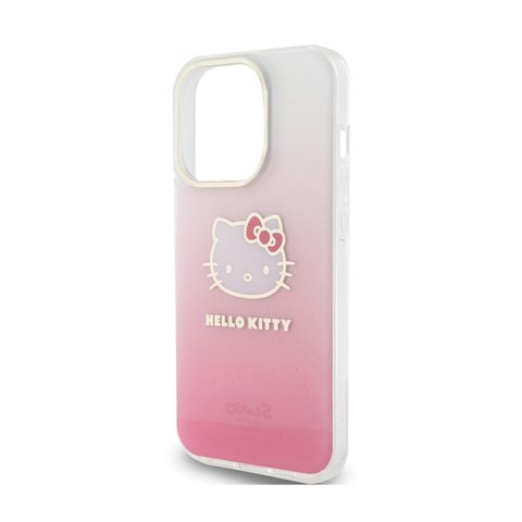 Hello Kitty IML Gradient Electrop Kitty Head - Etui iPhone 13 Pro (różowy) Hello Kitty IML Gradient Electrop Kitty Head - Etui iPhone 13 Pro (różowy)