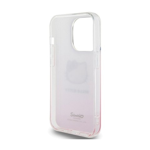 Hello Kitty IML Gradient Electrop Kitty Head - Etui iPhone 13 Pro (różowy) Hello Kitty IML Gradient Electrop Kitty Head - Etui iPhone 13 Pro (różowy)
