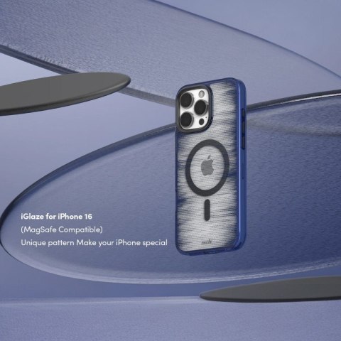 Moshi iGlaze MagSafe - Etui iPhone 16 Pro (Mist White) Moshi iGlaze MagSafe - Etui iPhone 16 Pro (Mist White)