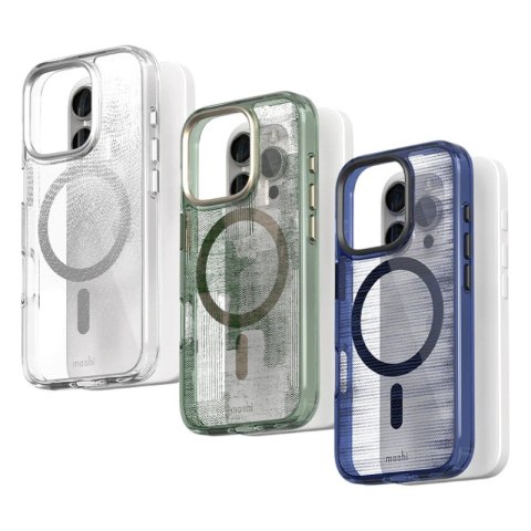 Moshi iGlaze MagSafe - Etui iPhone 16 Pro (Mist White) Moshi iGlaze MagSafe - Etui iPhone 16 Pro (Mist White)
