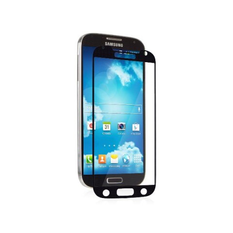 Moshi iVisor XT - Przezroczysta folia ochronna Full Face Samsung Galaxy S4 (czarny) Moshi iVisor XT - Przezroczysta folia ochronna Full Face Samsung Galaxy S4 (czarny)