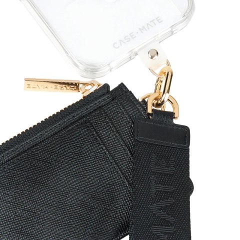 Case-Mate Essential Phone Strap with Wallet - Uniwersalny pasek do telefonu z portfelem (Czarny) Case-Mate Essential Phone Strap with Wallet - Uniwersalny pasek do telefonu z portfelem (Czarny)