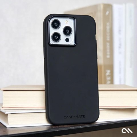 Case-Mate Silicone MagSafe - Etui iPhone 15 Pro (Black) Case-Mate Silicone MagSafe - Etui iPhone 15 Pro (Black)