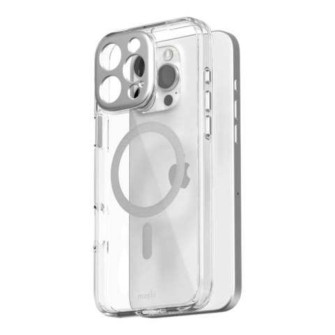 Moshi iGlaze MagSafe - Etui iPhone 16 Pro (Luna Silver) Moshi iGlaze MagSafe - Etui iPhone 16 Pro (Luna Silver)