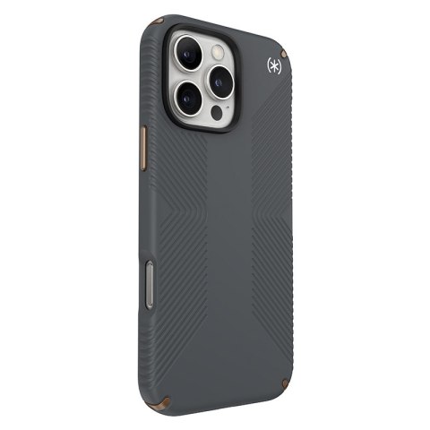 Speck Presidio2 Grip - Etui iPhone 16 Pro Max (Charcoal Grey / Cool Bronze / White) Speck Presidio2 Grip - Etui iPhone 16 Pro Max (Charcoal Grey / Cool Bronze / White)
