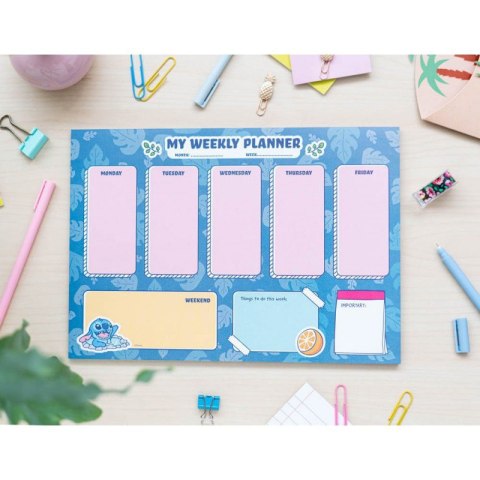 Disney Stitch - Planner tygodniowy 54 strony A4 Disney Stitch - Planner tygodniowy 54 strony A4