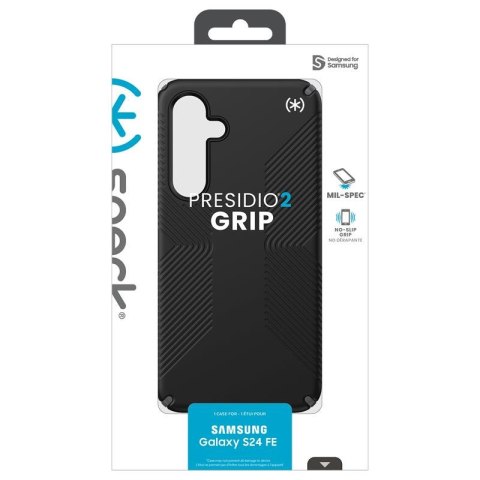 Speck Presidio2 Grip - Etui Samsung Galaxy S24 FE (Black/Slate Grey/White) Speck Presidio2 Grip - Etui Samsung Galaxy S24 FE (Black/Slate Grey/White)