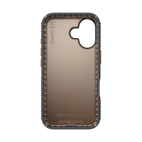 Speck Presidio2 Grip - Etui iPhone 16 (Charcoal Grey / Cool Bronze / White) Speck Presidio2 Grip - Etui iPhone 16 (Charcoal Grey / Cool Bronze / White)