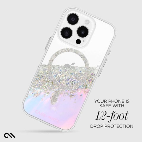 Case-Mate Karat MagSafe - Etui iPhone 16 Pro (Holographic Soap Bubble) Case-Mate Karat MagSafe - Etui iPhone 16 Pro (Holographic Soap Bubble)
