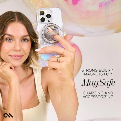 Case-Mate Karat MagSafe - Etui iPhone 16 Pro (Holographic Soap Bubble) Case-Mate Karat MagSafe - Etui iPhone 16 Pro (Holographic Soap Bubble)