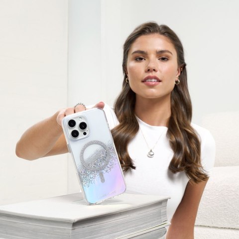 Case-Mate Karat MagSafe - Etui iPhone 16 Pro (Holographic Soap Bubble) Case-Mate Karat MagSafe - Etui iPhone 16 Pro (Holographic Soap Bubble)