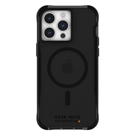 Case-Mate Tough Grip Plus D3O MagSafe - Etui iPhone 15 Pro Max (Smoke/Black) Case-Mate Tough Grip Plus D3O MagSafe - Etui iPhone 15 Pro Max (Smoke/Black)