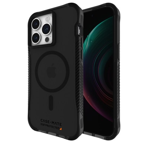 Case-Mate Tough Grip Plus D3O MagSafe - Etui iPhone 15 Pro Max (Smoke/Black) Case-Mate Tough Grip Plus D3O MagSafe - Etui iPhone 15 Pro Max (Smoke/Black)