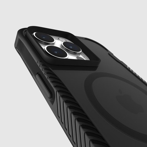 Case-Mate Tough Grip Plus D3O MagSafe - Etui iPhone 15 Pro Max (Smoke/Black) Case-Mate Tough Grip Plus D3O MagSafe - Etui iPhone 15 Pro Max (Smoke/Black)