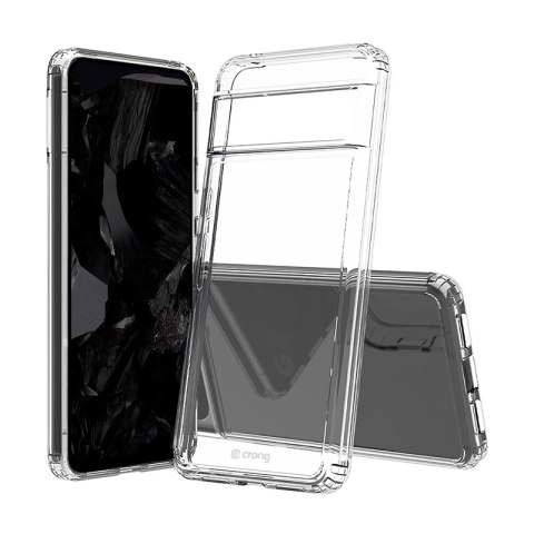 Crong Crystal Shield Cover - Etui Google Pixel 8A (przezroczysty) Crong Crystal Shield Cover - Etui Google Pixel 8A (przezroczysty)
