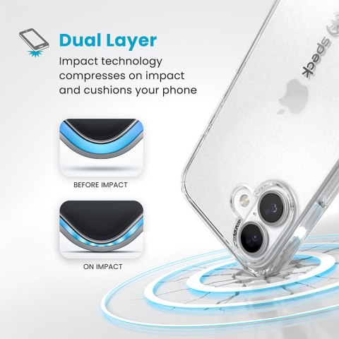 Speck Gemshell - Etui iPhone 16 (Clear) Speck Gemshell - Etui iPhone 16 (Clear)