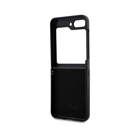 BMW Leather Hot Stamp - Etui Samsung Galaxy Z Flip 5 (czarny) BMW Leather Hot Stamp - Etui Samsung Galaxy Z Flip 5 (czarny)