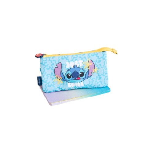 Disney Stitch Tropical - Piórnik 3-komorowy Disney Stitch Tropical - Piórnik 3-komorowy