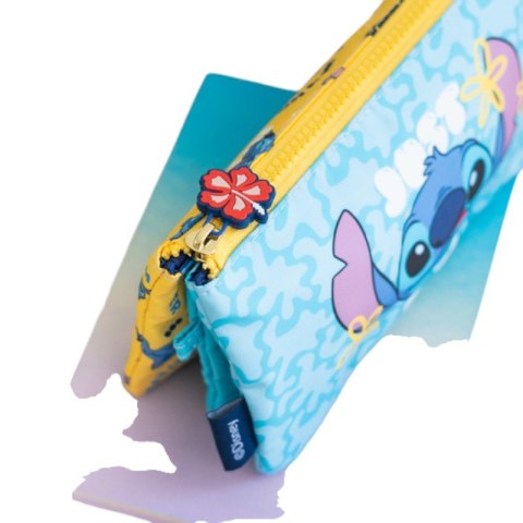 Disney Stitch Tropical - Piórnik 3-komorowy Disney Stitch Tropical - Piórnik 3-komorowy