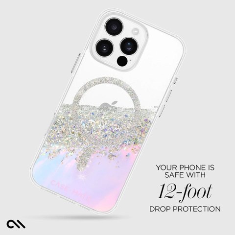 Case-Mate Karat MagSafe - Etui iPhone 16 Pro Max (Holographic Soap Bubble) Case-Mate Karat MagSafe - Etui iPhone 16 Pro Max (Holographic Soap Bubble)
