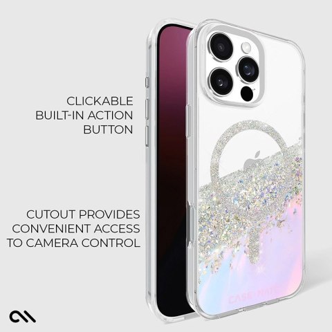Case-Mate Karat MagSafe - Etui iPhone 16 Pro Max (Holographic Soap Bubble) Case-Mate Karat MagSafe - Etui iPhone 16 Pro Max (Holographic Soap Bubble)