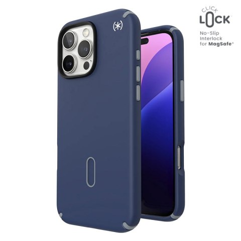 Speck Presidio2 Pro ClickLock & MagSafe - Etui iPhone 16 Pro Max (Coastal Blue / Dust Grey / White) Speck Presidio2 Pro ClickLock & MagSafe - Etui iPhone 16 Pro Max (Coastal Blue / Dust Grey / White)