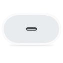 Apple Ładowarka sieciowa oryginalna Apple USB-C typ C 20W szybka MHJE3ZM/A do iPhone adapter kostka Biała