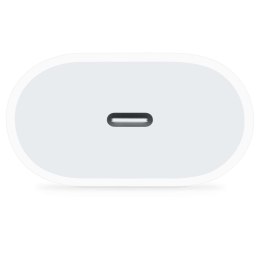 Apple Ładowarka sieciowa oryginalna Apple USB-C typ C 20W szybka MHJE3ZM/A do iPhone adapter kostka Biała