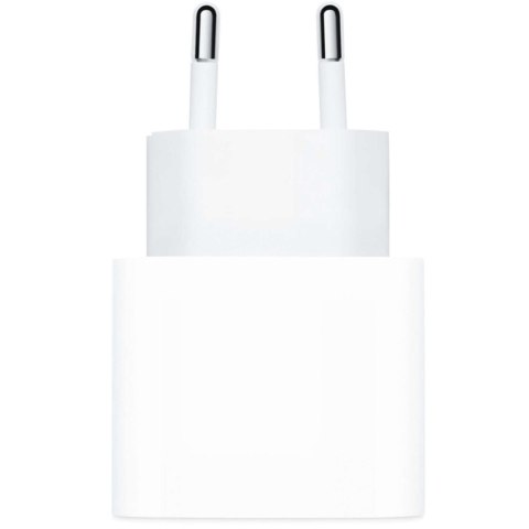 Apple Ładowarka sieciowa oryginalna Apple USB-C typ C 20W szybka MHJE3ZM/A do iPhone adapter kostka Biała Apple Ładowarka sieciowa oryginalna Apple USB-C typ C 20W szybka MHJE3ZM/A do iPhone adapter kostka Biała