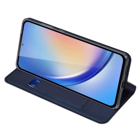 Dux Ducis Etui Dux Ducis Skin Pro do Samsung Galaxy A35 5G z klapką - niebieskie Dux Ducis Etui Dux Ducis Skin Pro do Samsung Galaxy A35 5G z klapką - niebieskie