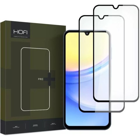 Hofi Szkło hartowane Hofi Glass Pro+ 2-pack do Samsung Galaxy A15 4G / 5G / A25 5G Black Hofi Szkło hartowane Hofi Glass Pro+ 2-pack do Samsung Galaxy A15 4G / 5G / A25 5G Black