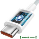 Xiaomi Kabel Xiaomi oryginalny USB - USB-C typ C mocny szybki 120W PD 6A 1M przewód Biały
