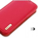 Dux Ducis Etui DUX DUCIS Hivo - skórzane portfelik do Apple iPhone 15 czerwone